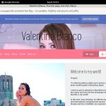 Valentinabiancox.com With Online Check