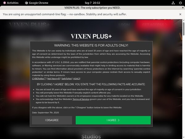 Vixenplus Footjob