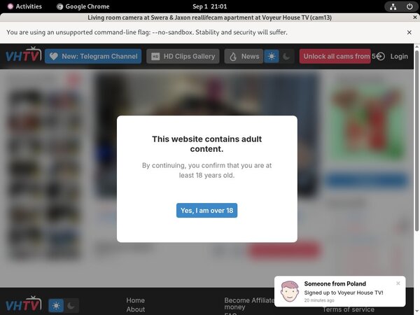 Voyeur-house.tv Hack Login