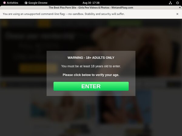 Wetandpissy.com Free Trial Tour