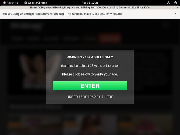 XX-Cel With European Credit Card