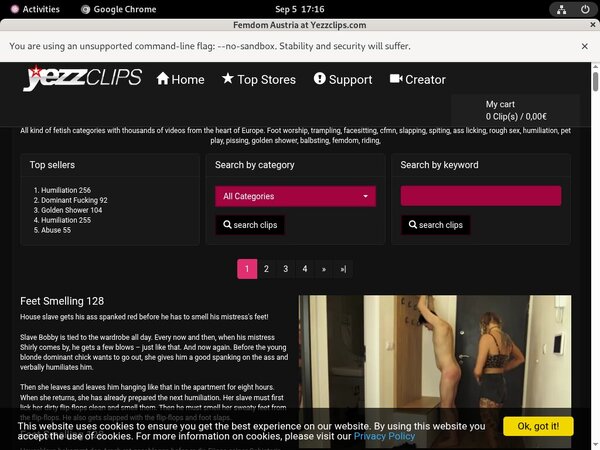 Yezzclips.com Free Id