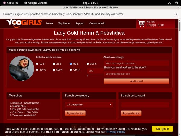 Yoogirls.com Epoch Page
