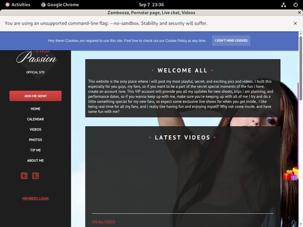 Zambooza.modelcentro.com With IDeal