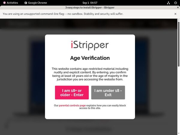 Istripper.com With No Credit Card
