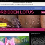 Limited Forbiddenlotus Discount Deal