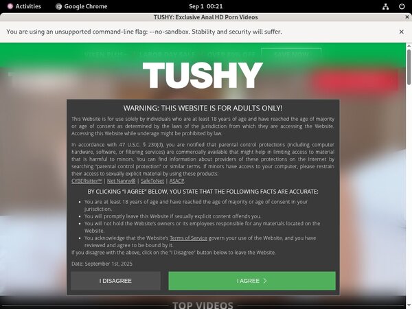 Get Into Tushy Free