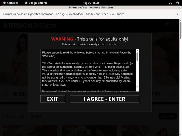 Interracialpass.com Day Trial Membership